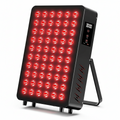 Red Light Therapy Panel, 660Nm Red & 850Nm near Infrared Light Therapy Device for Body Face with 60 Dual Chip Leds, Timer, Adjustable Stand & Hidden Handle,Upgraded High Power Red Light Therapy Device