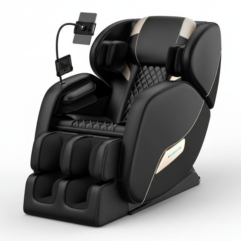 2026 Massage Chair Full Body, Zero Gravity Sl-Track Shiatsu Massage Recliner Chair with Body Scan, 6 Fix Point Rollers,Airbags,Deep Yoga Stretch, Heating Function