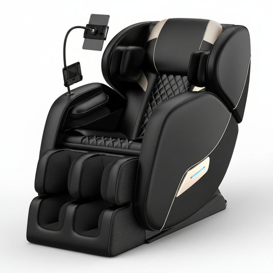 2026 Massage Chair Full Body, Zero Gravity Sl-Track Shiatsu Massage Recliner Chair with Body Scan, 6 Fix Point Rollers,Airbags,Deep Yoga Stretch, Heating Function