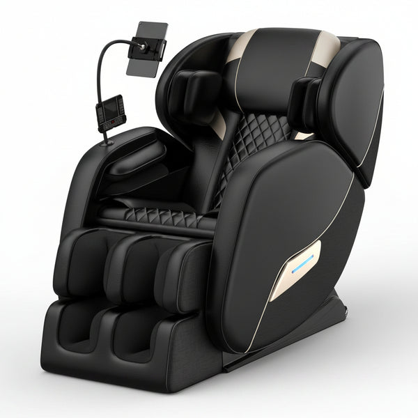 2026 Massage Chair Full Body, Zero Gravity Sl-Track Shiatsu Massage Recliner Chair with Body Scan, 6 Fix Point Rollers,Airbags,Deep Yoga Stretch, Heating Function